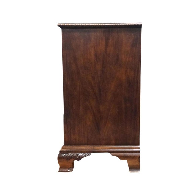 Century Furniture Solid Mahogany Traditional Style 73" Triple Door Dresser For Sale - Image 12 of 14