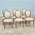 1990s Century Furniture Louis XVI Medallion Back Oak Dining Chairs for Reupholstery, Set of 6 For Sale - Image 12 of 12