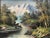 Impressionist Mid Century Landscape Oil Painting of the Sierra Nevada Mountains For Sale - Image 3 of 6