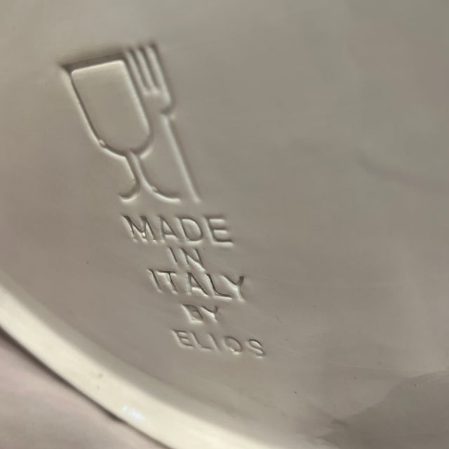 1990s Italian Large Serving White Tray Thanksgiving For Sale - Image 11 of 11