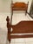 Vintage 1950’s Colonial or Early American Solid Maple Twin Bed With Turned Balusters For Sale In South Bend - Image 6 of 12