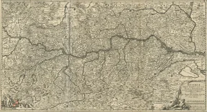 Antique Map of Austria by N. Visscher, 1690