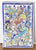 Vintage Persian Ceramic Tile Hand Painted Polychrome Birds & Florals Qajar Style For Sale - Image 4 of 12