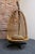 Vintage Bamboo and Rattan Hanging Parrot Chair With Cantilever Steel Frame For Sale - Image 15 of 18