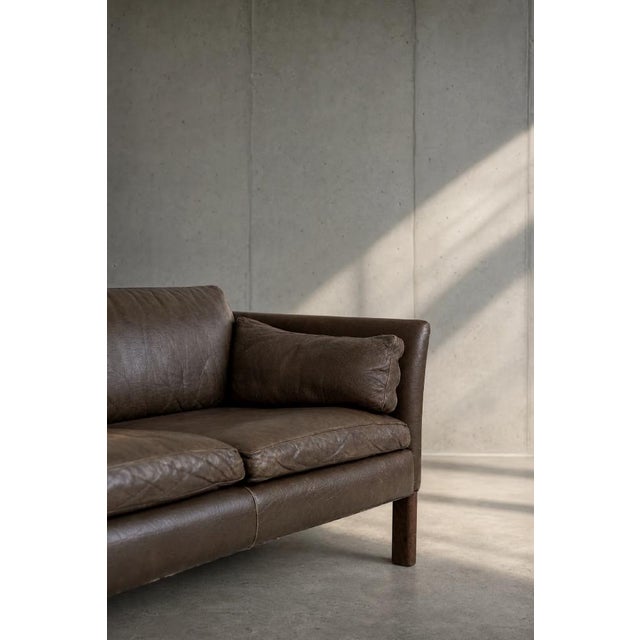 Mid-Century Modern Leather Cromwell Sofa by Arne Norell, 1960s For Sale - Image 13 of 18