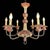 1970s Lacquered Wood Chandelier, 1970s For Sale - Image 5 of 12