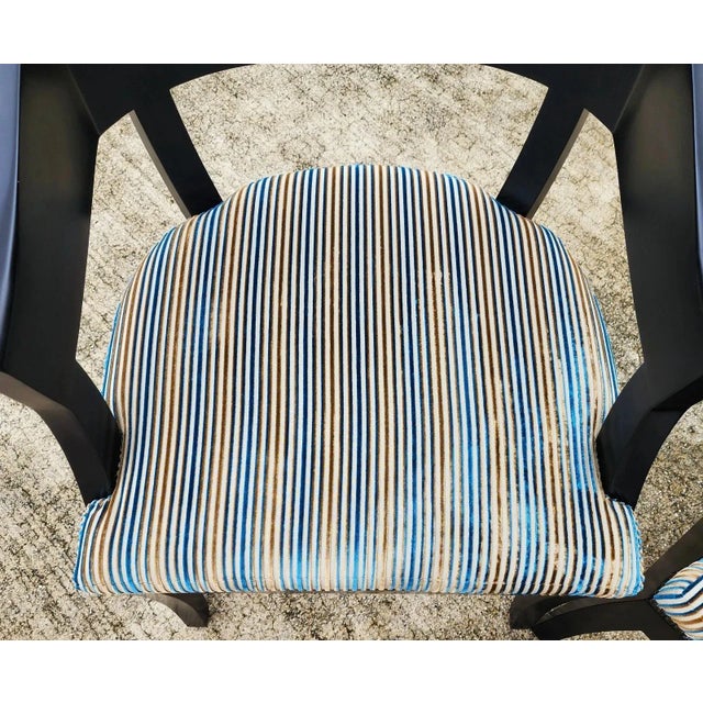 Black Lily Jack Armchairs Pair For Sale - Image 8 of 18