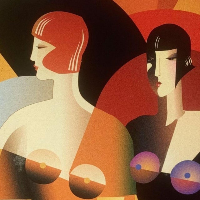 Danuta Dabrowska-Siemaszkiewicz, Dance, 2000s, Screen Print For Sale - Image 4 of 6