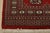 Red Bokhara Rug 3’1” X 5’6” Red Wool Tribal Hand-Knotted Oriental Carpet For Sale - Image 8 of 11