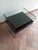 Secret Glass and Black Lacquered Wood Bedside Table, Italy, 1990s For Sale - Image 11 of 14