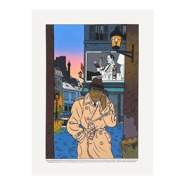 1984 Jean-Claude Floch Objectif 20 Screenprint For Sale