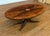 Georgian Oval Mahogany Cocktail Table by Leighton Hall - Showroom Sample For Sale In Atlanta - Image 6 of 17