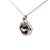 Contemporary 23.32 Carat Bi-Color Tourmaline Diamond Platinum Hexagon Pendant For Sale - Image 3 of 5