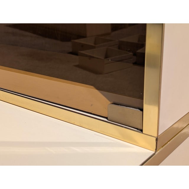 Vintage Modular Glass Wall Bookcase, 1970s For Sale - Image 9 of 14