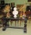 Antique Tycoons 19th Century Renaissance Revival English Ebony Table-Writing/Console/Library/Center Tycoon’s Provenance For Sale - Image 4 of 10