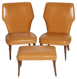 Living Room Set by Guglielmo Ulrich, 1940s, Set of 3