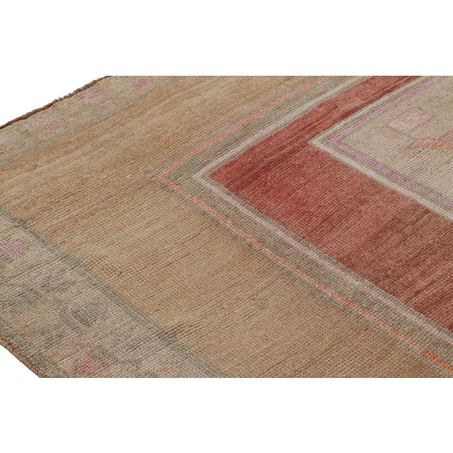 Vintage Turkish Oushak Rug With Geometric Medallions, From Rug & Kilim For Sale In New York - Image 6 of 9