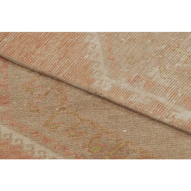 Vintage Turkish Runner With Hexagonal Tri-Medallion Design - Rug & Kilim For Sale In New York - Image 6 of 9
