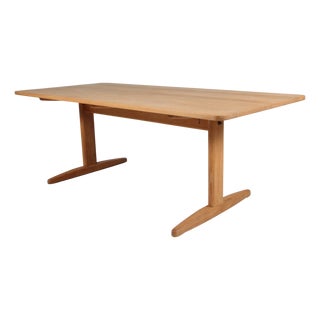 Vintage Danish Shaker Dining Table by Børge Mogensen, 1970s For Sale