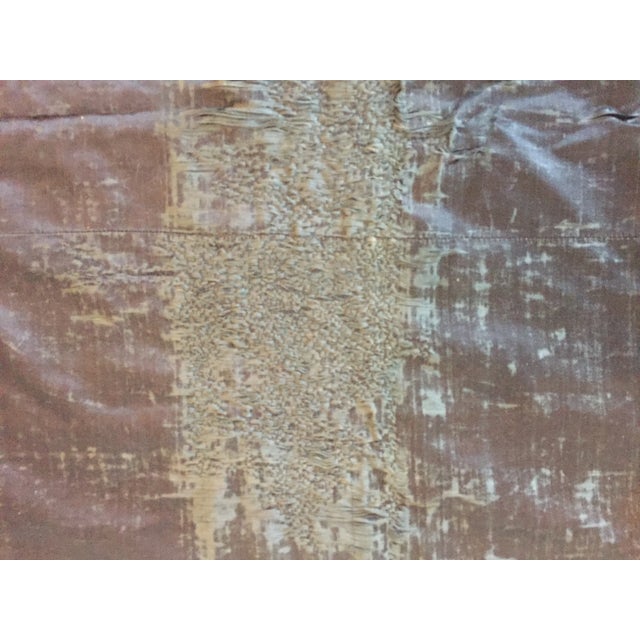 Textile Early 19th Century Antique Chinese Qing Dynasty Large Altar Embroidery For Sale - Image 7 of 10