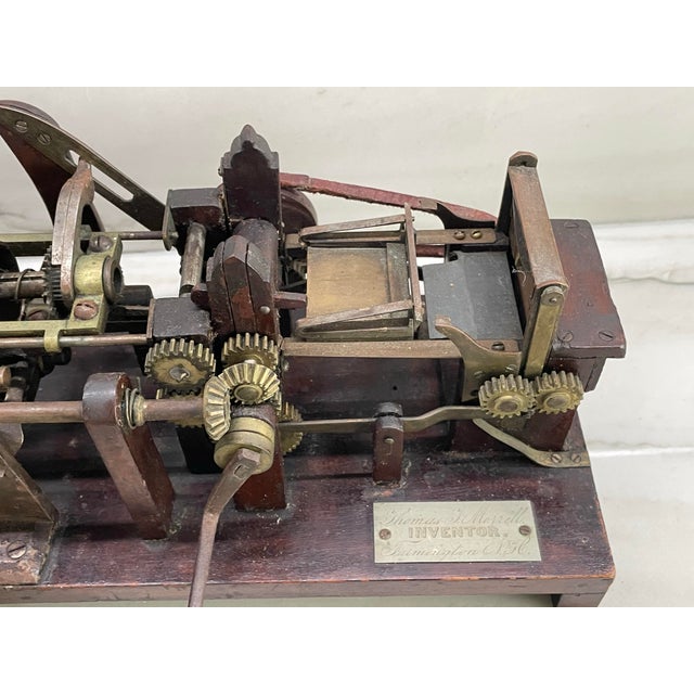 1862 Documented Patent Model for Book Pages For Sale - Image 12 of 12