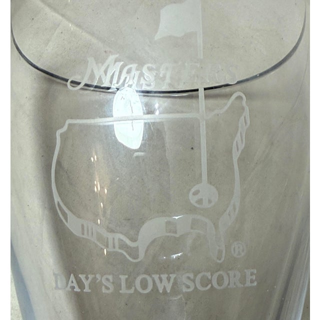 Tiffany and Co. Original Tiffany's Crystal Agusta National Master's Day's Low Score Golf Trophy For Sale - Image 4 of 15