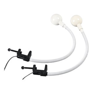 Hebi Desk Lights by Isao Hosoe for Valenti Luce, 1970s, Set of 2 For Sale