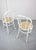 Thonet No. 18 White Chairs attributed to Michael Thonet, Set of 4 For Sale - Image 4 of 18
