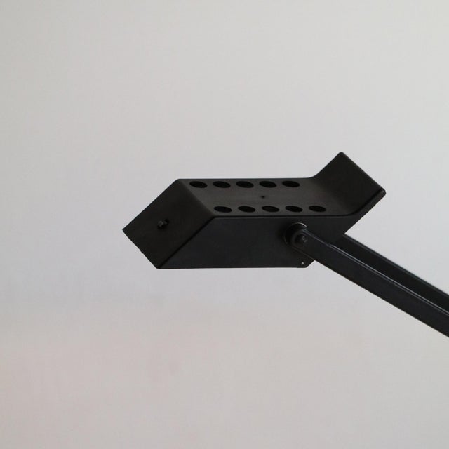 Black 1970s Artemide Tizio Desk Lamp by Richard Sapper - Modernist For Sale - Image 8 of 8