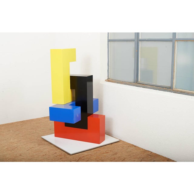 Jean-Phillipe Rossinelli, Naef Quadrigo XXL Super Maxi, 1960s, Melamine and Particle Board For Sale - Image 15 of 18