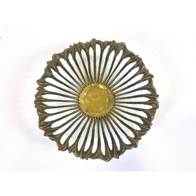 Vintage Brass Fruit Bowl from Klosterneuburger Kunstwerk, 1950s For Sale - Image 9 of 12