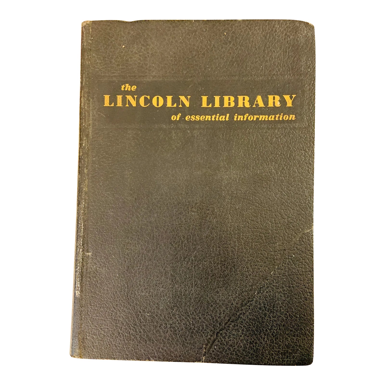1959 Lincoln Library Essential Knowledge Book | Chairish