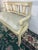 White 1960s French Style Entryway Bench With Rush Seat For Sale - Image 8 of 10