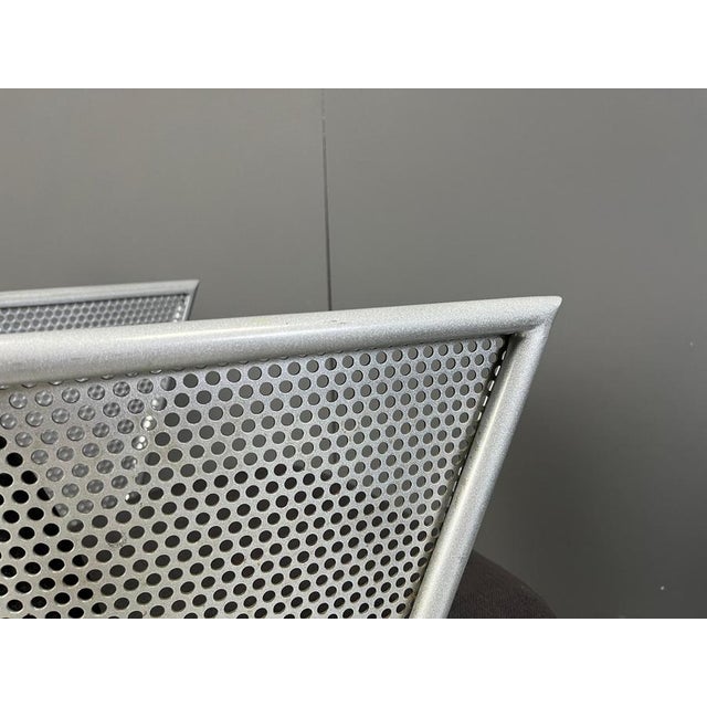 Postmodern Metal Dining Chairs, 1980s, Set of 4 For Sale - Image 11 of 13