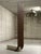 Equo x floor lamp in bent iron, stainless steel & travertine by d´ark atelier unique piece dimensions: d 30 x w 70 x h 170...