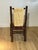 Vintage Flat Rock Log Side Chair Upholstered in Ralph Lauren Paisley Textile