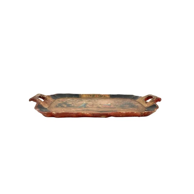 18th Century Venetian Wooden Tray For Sale - Image 4 of 8