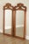 French Provincial Mid 20th Century French Provincial Style Oak & Pecan Frame Wall Mirrors - A Pair For Sale - Image 3 of 13