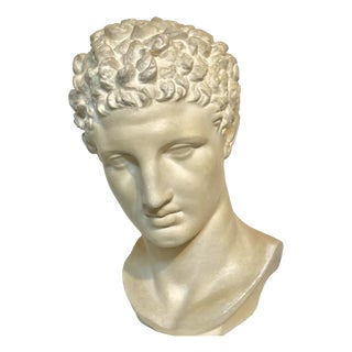 Head of Hermes, 1970s, Plaster For Sale