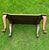 Antique, Tiger Oak, Coffee Table With Cabriole Legs, Eagle’s Talon Feet, and Wooden Casters, 1870’s For Sale In South Bend - Image 6 of 12