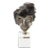 Vintage Aurelio Teno Silvered Bronze, Enamel and Quartz Amethyst and Marble Sculpture For Sale