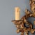 Italian Wall Lamps in Lacquered Gilded Wood, Set of 2 For Sale - Image 4 of 8