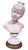 Early 20th Century Pair Antique French Belle Epoque White Bisque Porcelain Boy & Girl Bust as Lamps For Sale - Image 5 of 9