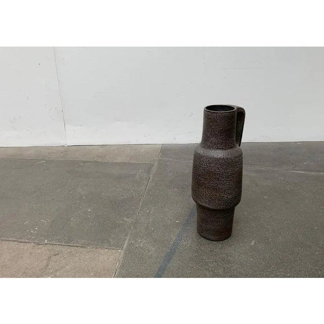 Large Vintage German Ceramic Floor Vase from Karlsruher Majolika For Sale - Image 12 of 18