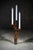 Candlestick to Illuminate the Ruins of Time in Steel by Frederic Gaillard. Dimensions: W 13 x D 13 x H 36 cm. Materials:...