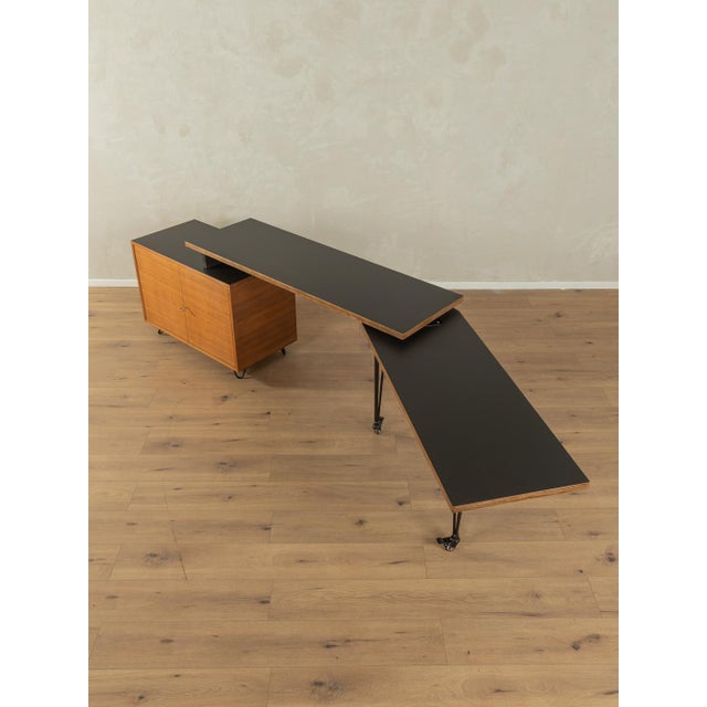 Vintage Extendable Upcycled Desk, 1960s For Sale - Image 6 of 9