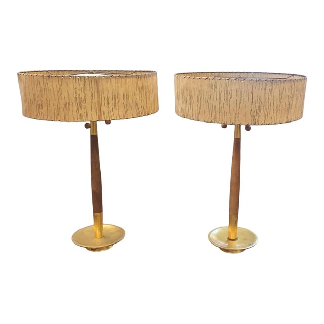 1950s Pair Mid Century Modern Lamps For Sale