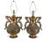 Chinoiserie Pair Hollywood Regency Brass Dragon Table Lamps James Mont Style 20" For Sale - Image 3 of 12