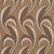 SAMPLE - Schumacher Banana Leaf Sisal Wallpaper In Mocha For Sale