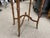 Wood Vintage Drexel Walnut Lift Top Side Table, Burl Top, Carved Legs, Solid Wood Legs For Sale - Image 7 of 9